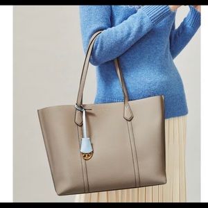 Tory Burch Grey Perry Tote